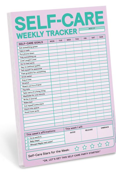 KK Pads: Self-Care Weekly Tracker